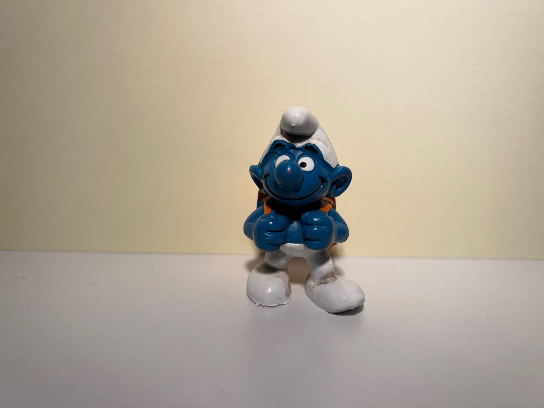 Schleich Figuren: Schlumpf mit Schulsack – Gebraucht aus Bern von Calimero1600