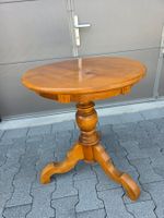 antiker runder Beistelltisch Holz Tisch 60 cm