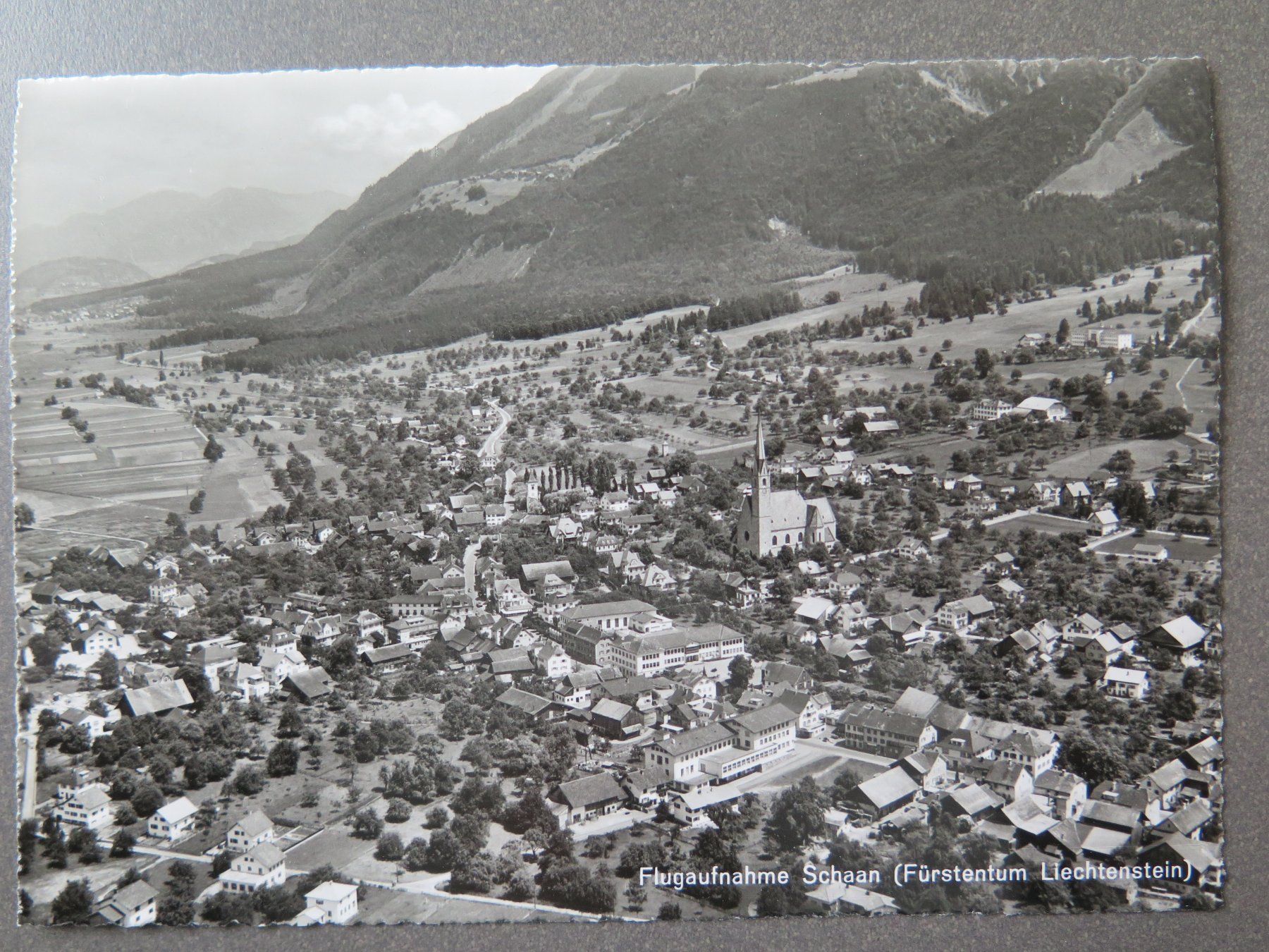Cartes postales: SCHAAN - FLUGAUFNAHME – D'occasion à Wittenbach par lipasal