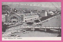 Zürich Eidg. Sängerfest 1905 Festhütte