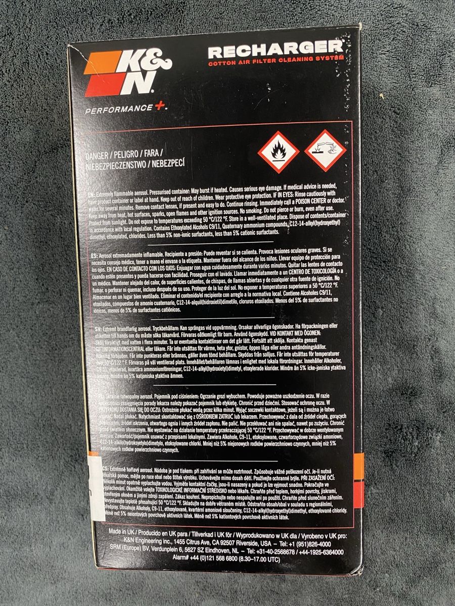 Pflegeprodukte: K&N Luftfilter reinigen und ölen  – Neu und originalverpackt aus Hägglingen von Karin0802 2