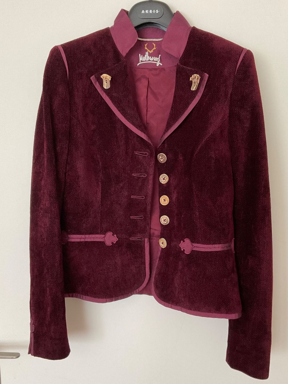 Jacken: Mothwurf edle Jacke Blazer Gr 36 Bordeaux NEU – Neu (gemäss Beschreibung) aus Urdorf von alda02