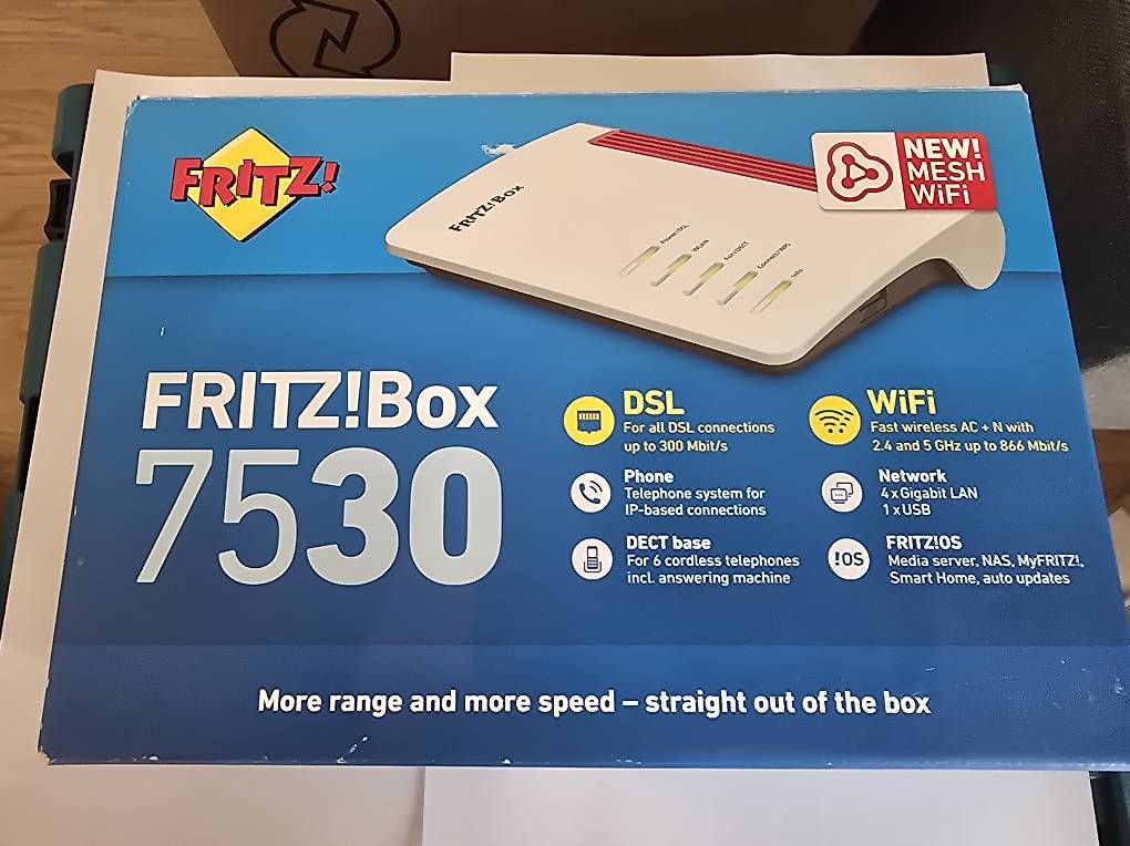 Modems & Router: FRITZ!Box 7530 DSL-Router – Gebraucht aus Buchs LU von san_df8f