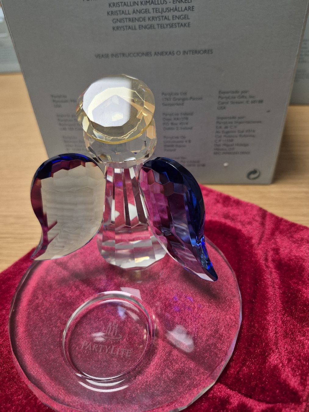 Partylite Portacandele: partylite teelichtkerzenhalter funkelnder Engel – Nuovo (secondo la descrizione) da Buttikon SZ venduto da sefa02 2