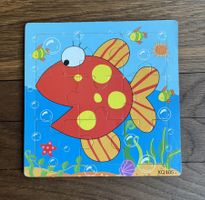 9 er Puzzle - Fisch