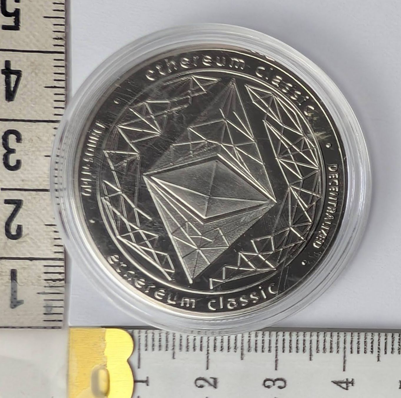Tutti le monete: silbrige ETH / Ethereum Münze, Neu! – Nuovo (secondo la descrizione) da Zürich venduto da axolottchen 6
