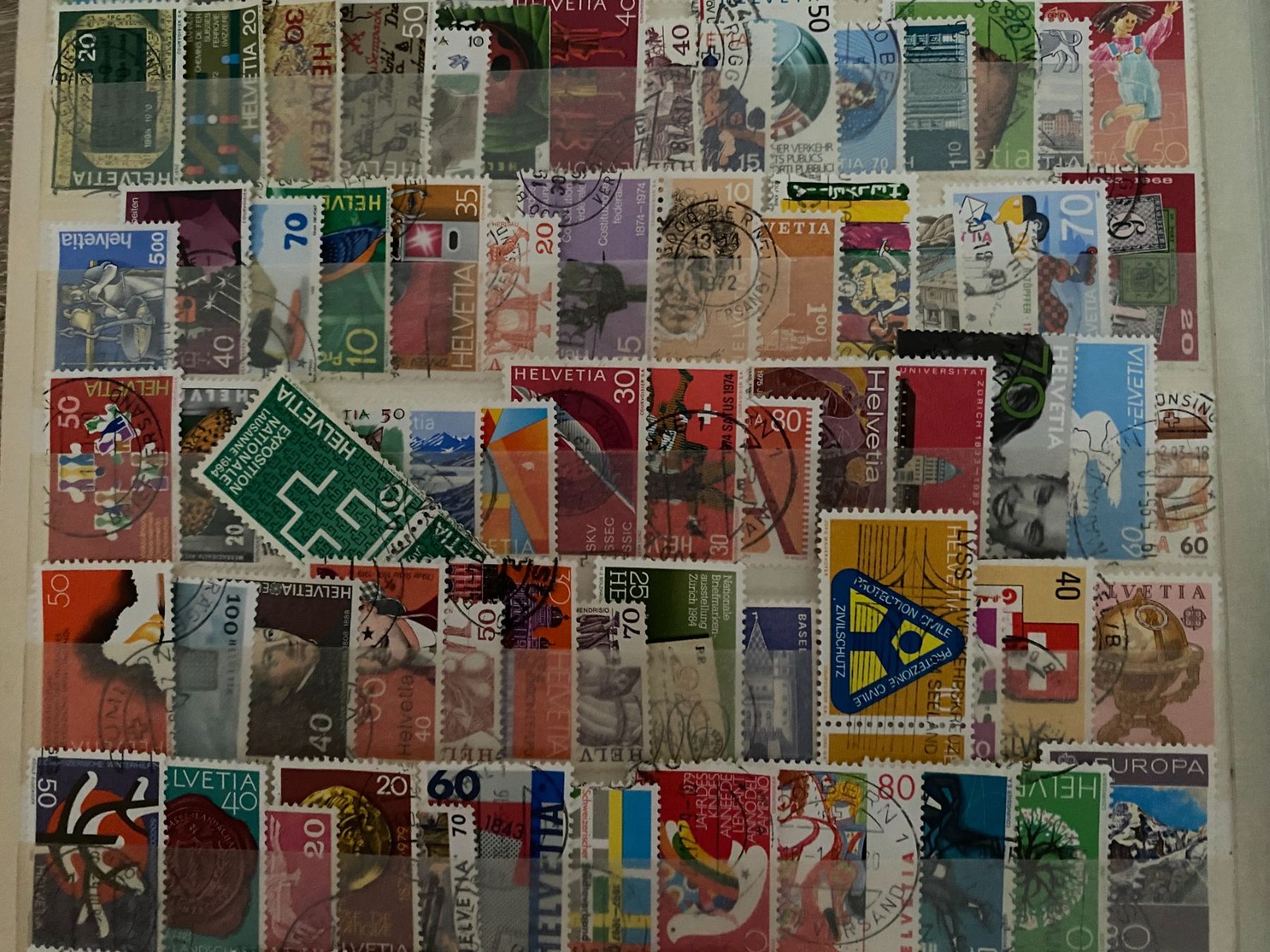 Tutti i francobolli: Schweiz diverse120 stuck – Usato da matten b. interlaken venduto da jfran17 3
