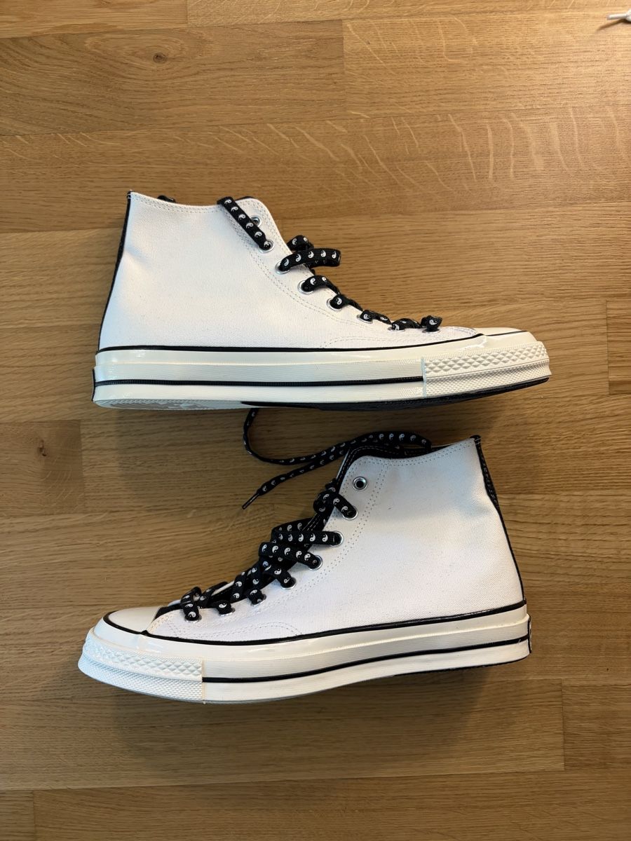 Converse Scarpe da uomo: Converse Yin und Yang schwarz weiss – Nuovo (secondo la descrizione) da Thayngen venduto da golazo_vines 1