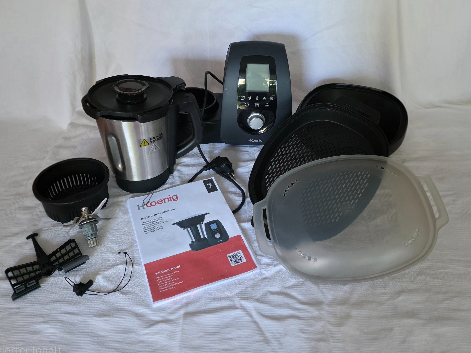Elettrodomestici da cucina: HKÖNIG hk8 Multifunktions-Küchenmaschine mit Kochfunktion – Usato da Oberdorf SO venduto da julian027