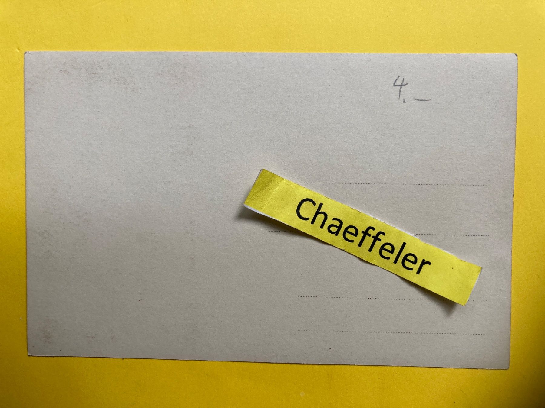Cartoline postali: Sommerliche Morchenstern. – Usato da Zürich venduto da Chaeffeler 1