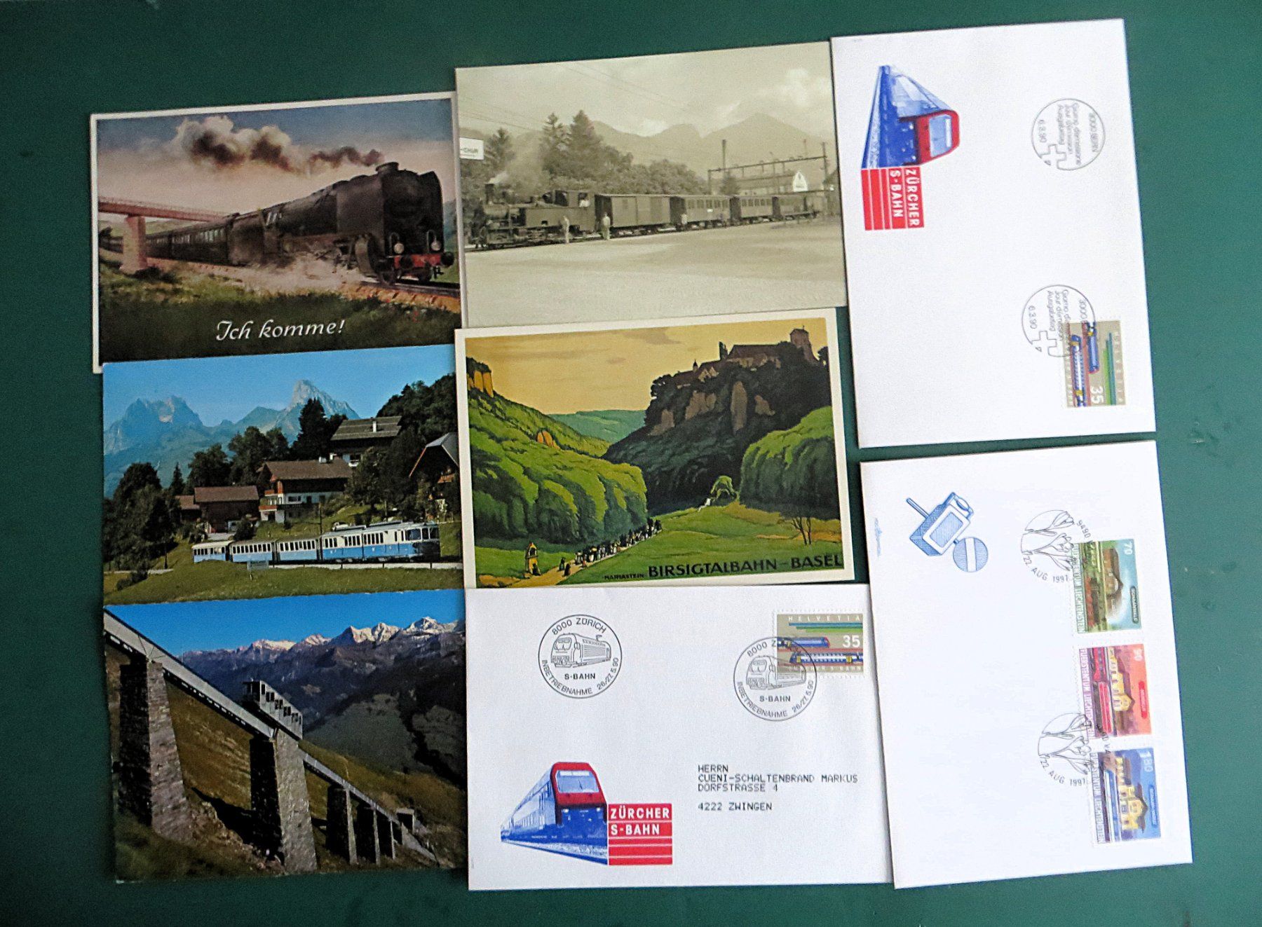 Tutti i francobolli: Briefmarken + FDC – Usato da Zwingen venduto da Hemafa 3