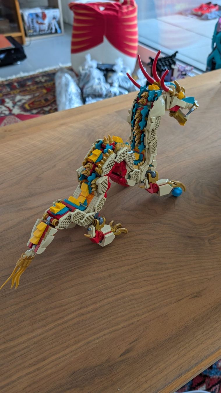 Lego Giocattoli: LEGO Glückverheissender Drache – Usato da Fribourg venduto da L-L-L 1