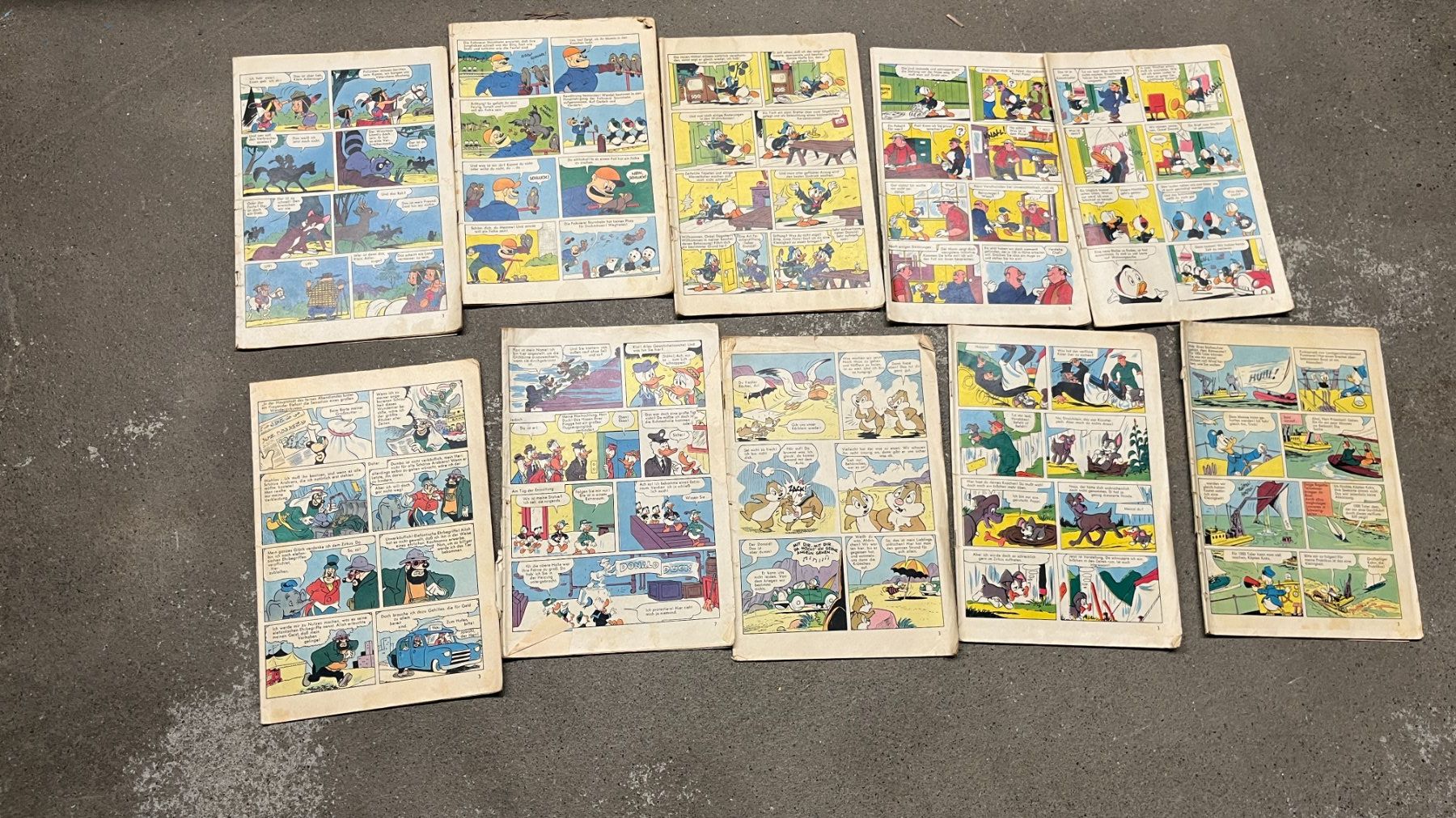 BD: 10 Micky Maus Hefte 1961 – D'occasion à Bern par daskannweg 1
