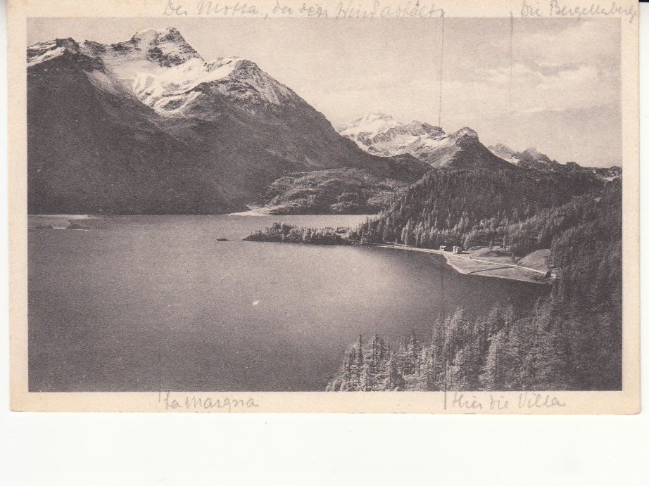 Cartoline postali: Silsersee ca. 1920 – Usato da Bürglen TG venduto da StampGraf