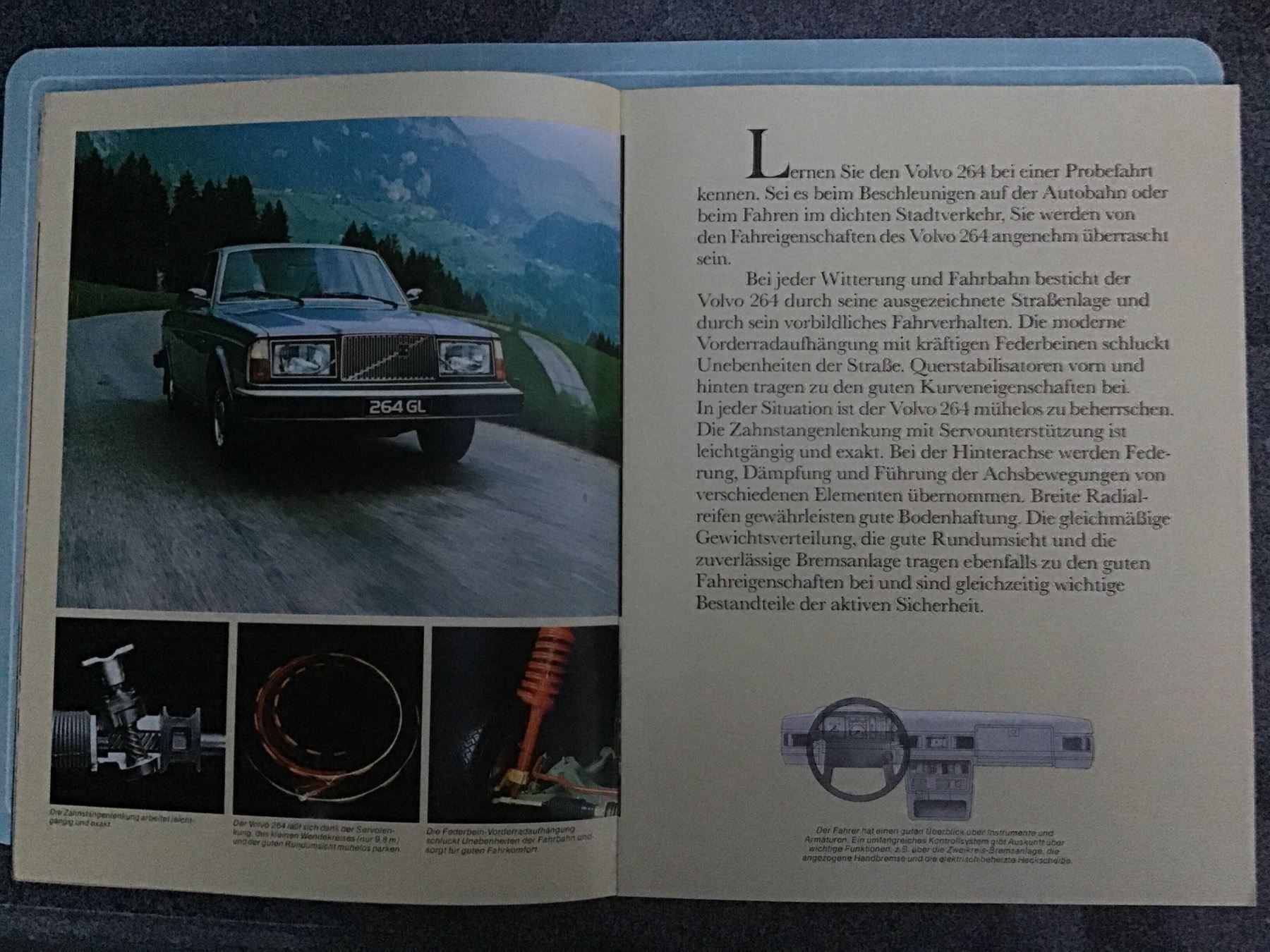 Volvo Documents: Volvo 264 Verkaufsprospekt Febr. 1977 – D'occasion à Scherzingen par Starseller62 2