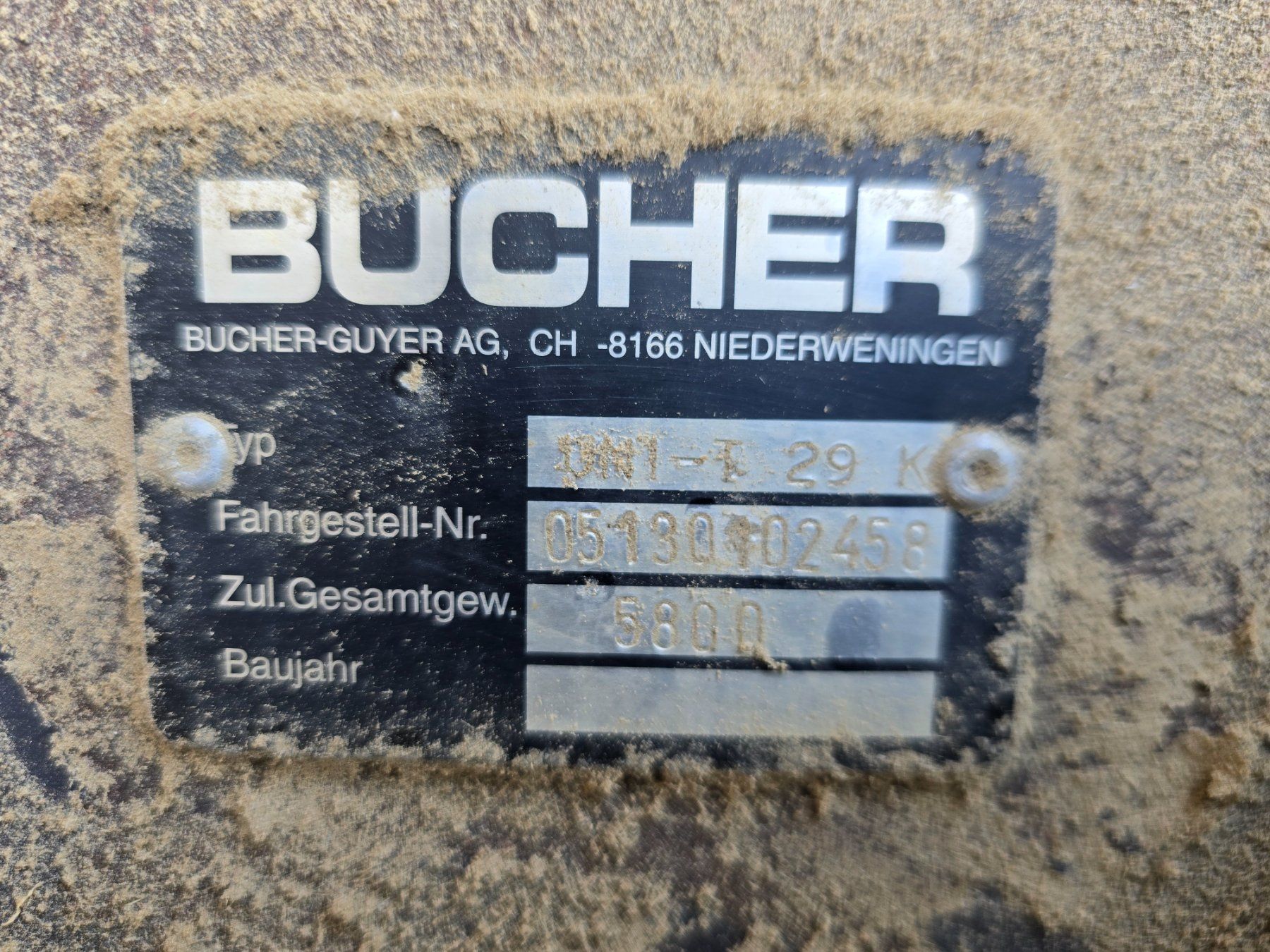 Bucher Rimorchi: Ladewagen Bucher T29 – Usato da Kesswil venduto da wegetmoos 4