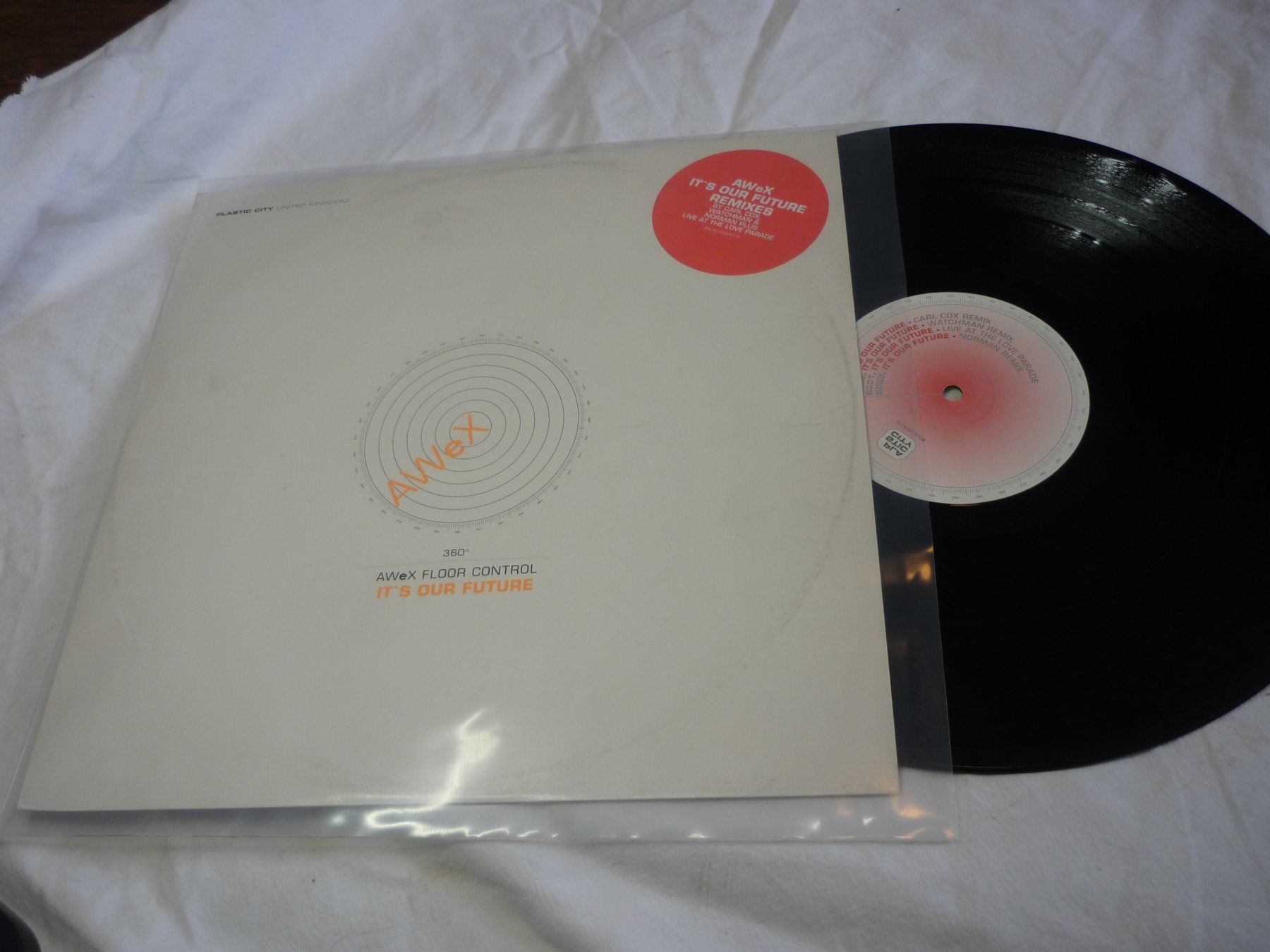 Dischi in vinile: 12" Schallplatte - Plastic City - Awex - its our future – Usato da Beringen venduto da zzRegal