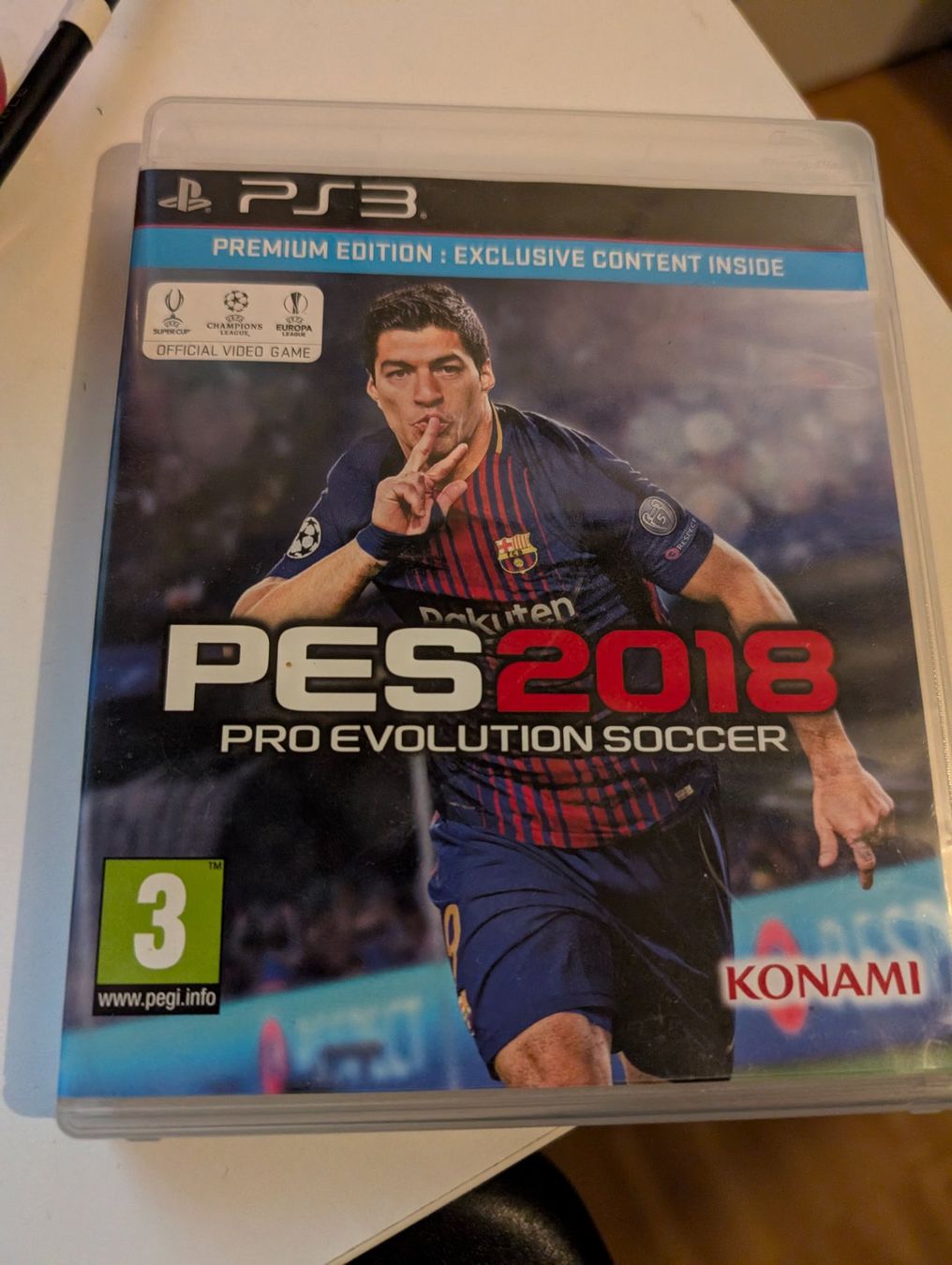 Sony Giochi: Pro Evolution 2018 PES  - Playstation 3 PS3 Game – Usato da Hünenberg See venduto da SpecialEditionGaming
