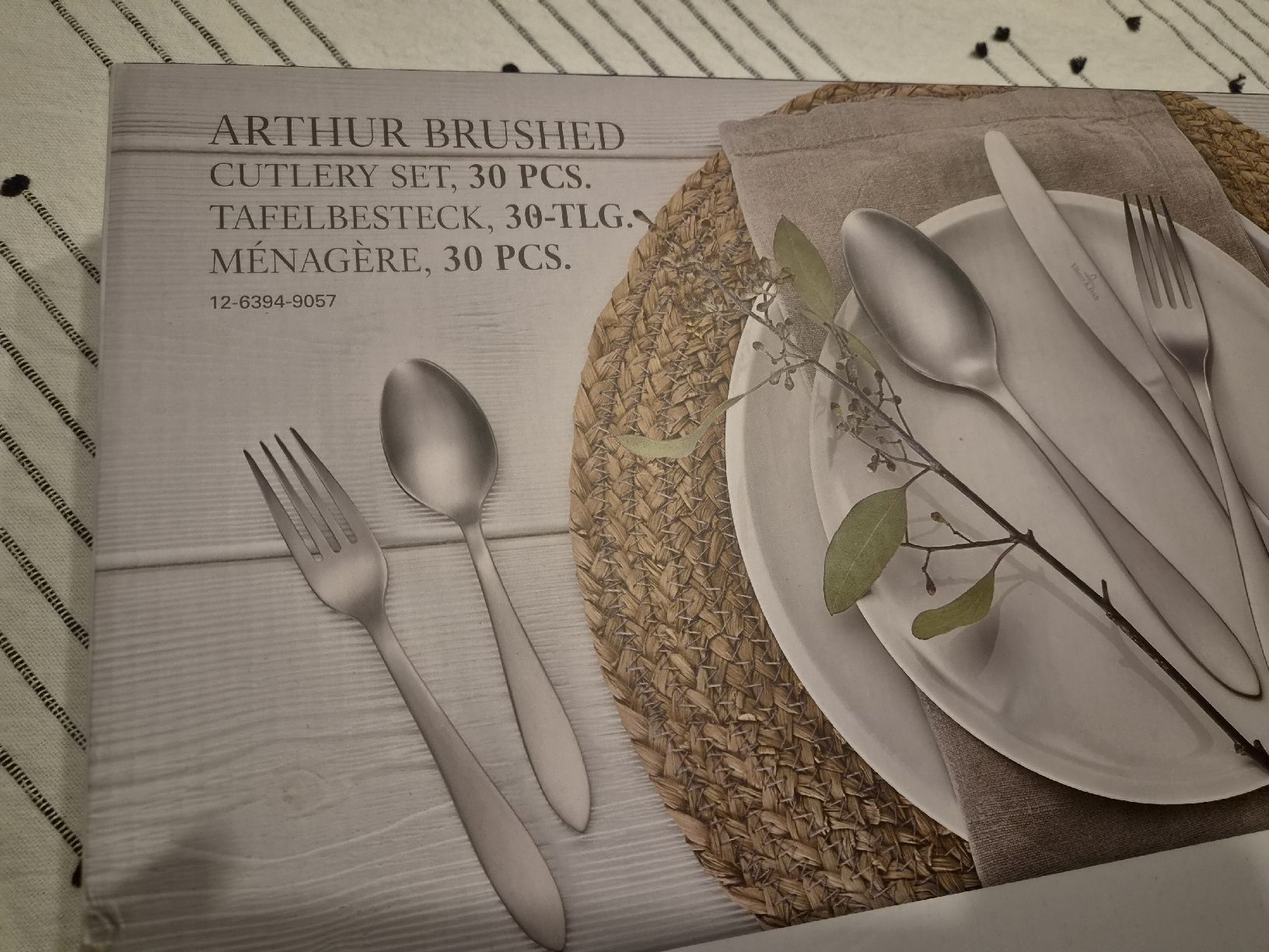 Villeroy & Boch Set di posate: Villeroy & Boch Arthur Brushed Besteck Set 30 Pcs – Nuovo e nell'imballaggio originale da Wetzikon ZH venduto da Tothart 2