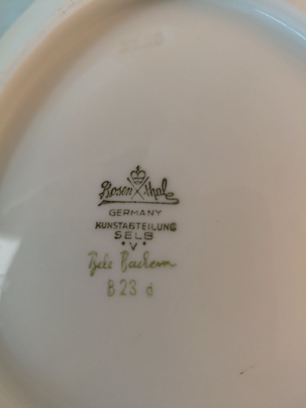Rosenthal Assiettes: 4 Rosenthal Teller "Bele Bachem" – D'occasion à Zürich par Rosys 5