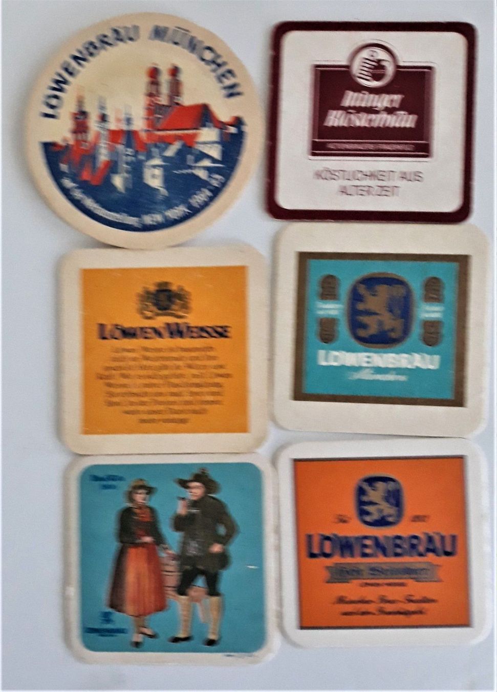 Untersetzer: 7 verschiedene Bierdeckel – Gebraucht aus Horn von Wings0 1