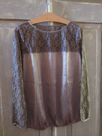 Annehouse . Nepal Silk olive L