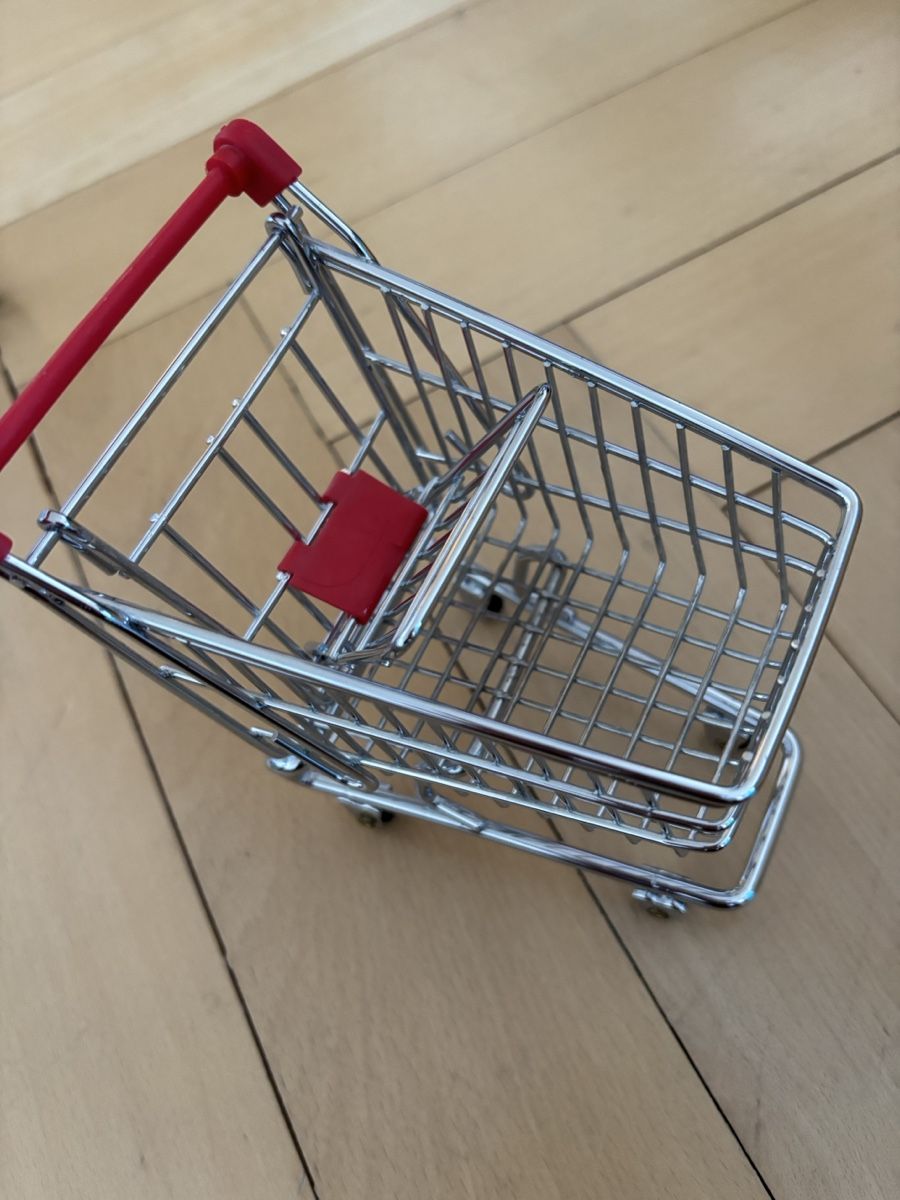 Alle Dekorationen: Mini-Einkaufswagen Deko – Gebraucht aus Fribourg von SaskiaD.