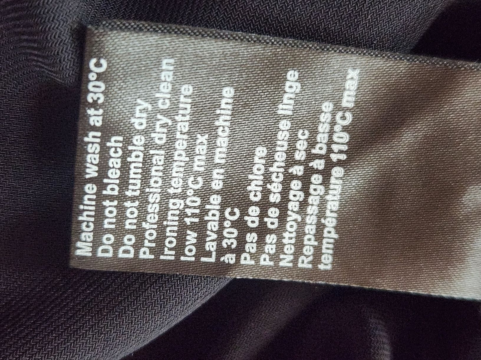 Hosen: Pantalon Crea Concept noir taille 38 100% polyester – Gebraucht aus Niedergösgen von Eva2410 5