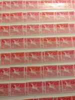 Genfer Ämter UPU Postfrische Frankaturwert 100 x 20 Rappen