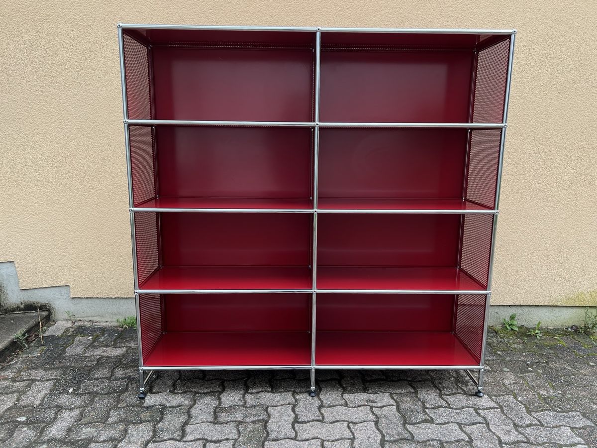 Regale: USM Haller Regal Rot – Gebraucht aus Dietikon von Kumar_Occasionen