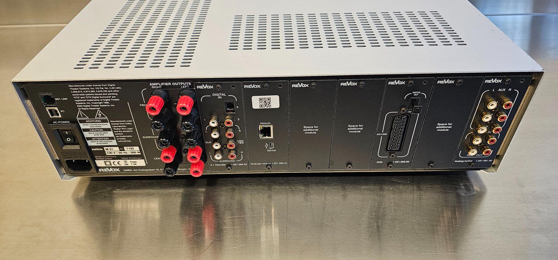 Revox Ricevitori: REVOX M51 Analog, Inkl. Voxnet Modul – Usato da Biberstein venduto da Sammler74 1