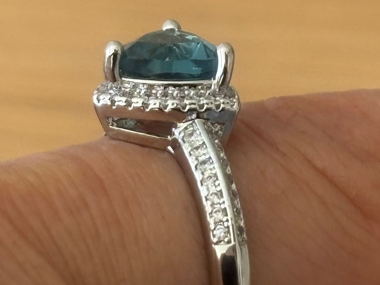 Ringe: Luxus Elegante Gr.19/9 Ring Farbe: Silber /Blau – Neu (gemäss Beschreibung) aus Biel-Bienne von Roserosse13 1