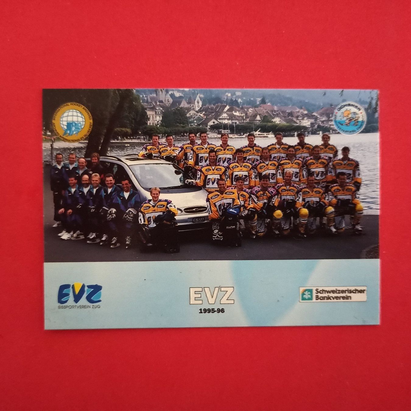 Carte collezionabili: EVZ TEAM CARD - 1995/96 – Usato da Dübendorf venduto da kb86_MOVIE