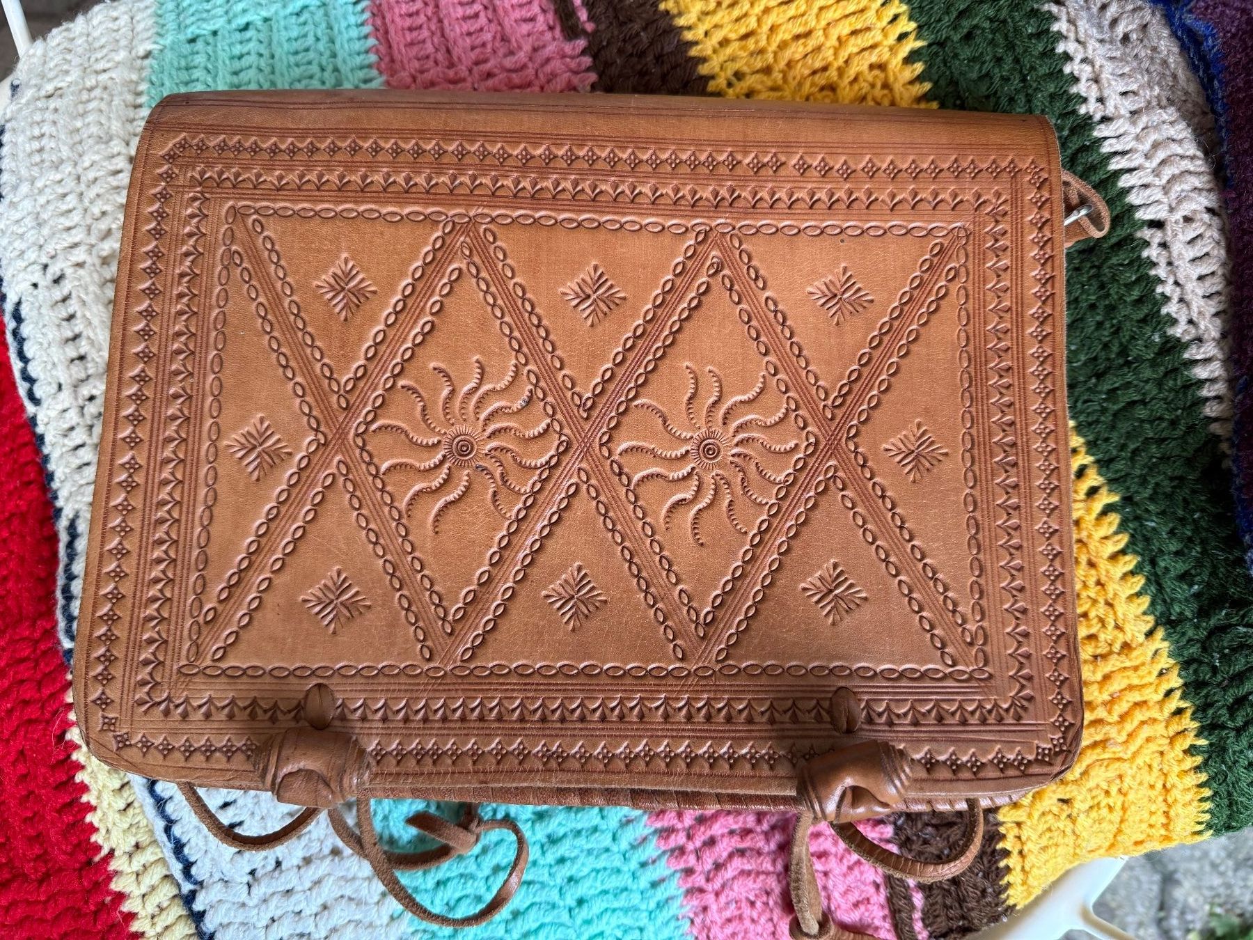 Borse da donna: Boho Style Umhängetasche aus Leder – Usato da Rorbas venduto da tun_m7fz 1