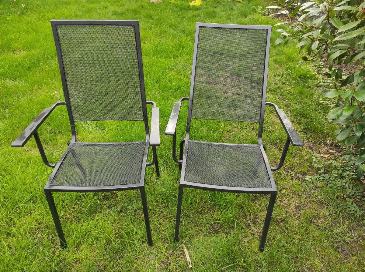 Sedie: 2 Gartenstühle, stapelbar – Usato da Niedergösgen venduto da cydonea