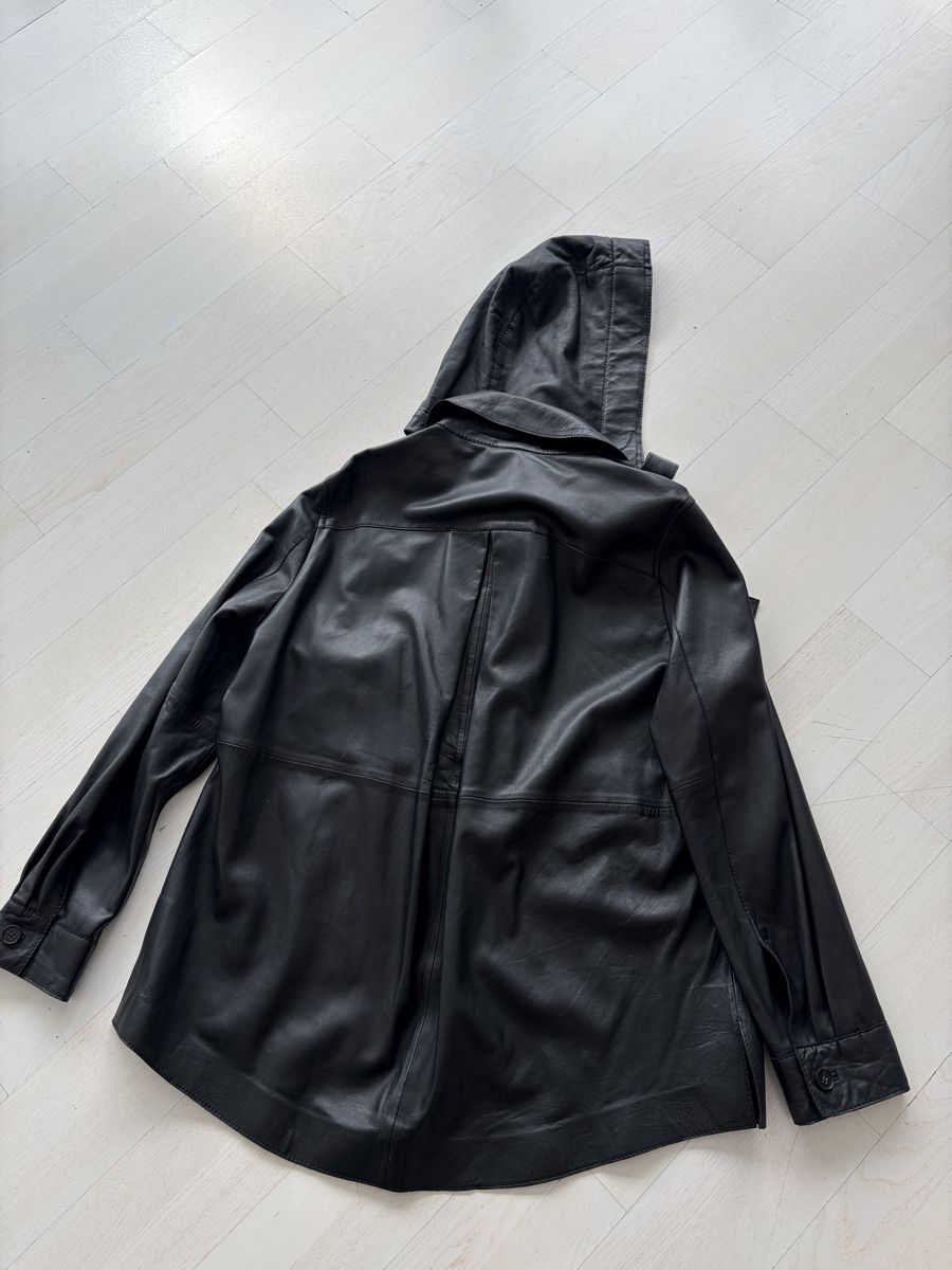 Drykorn Giacche: Schwarze Lederjacke feinstes Nappaleder Grösse 38 – Nuovo e nell'imballaggio originale da Wettswil venduto da ramba 7