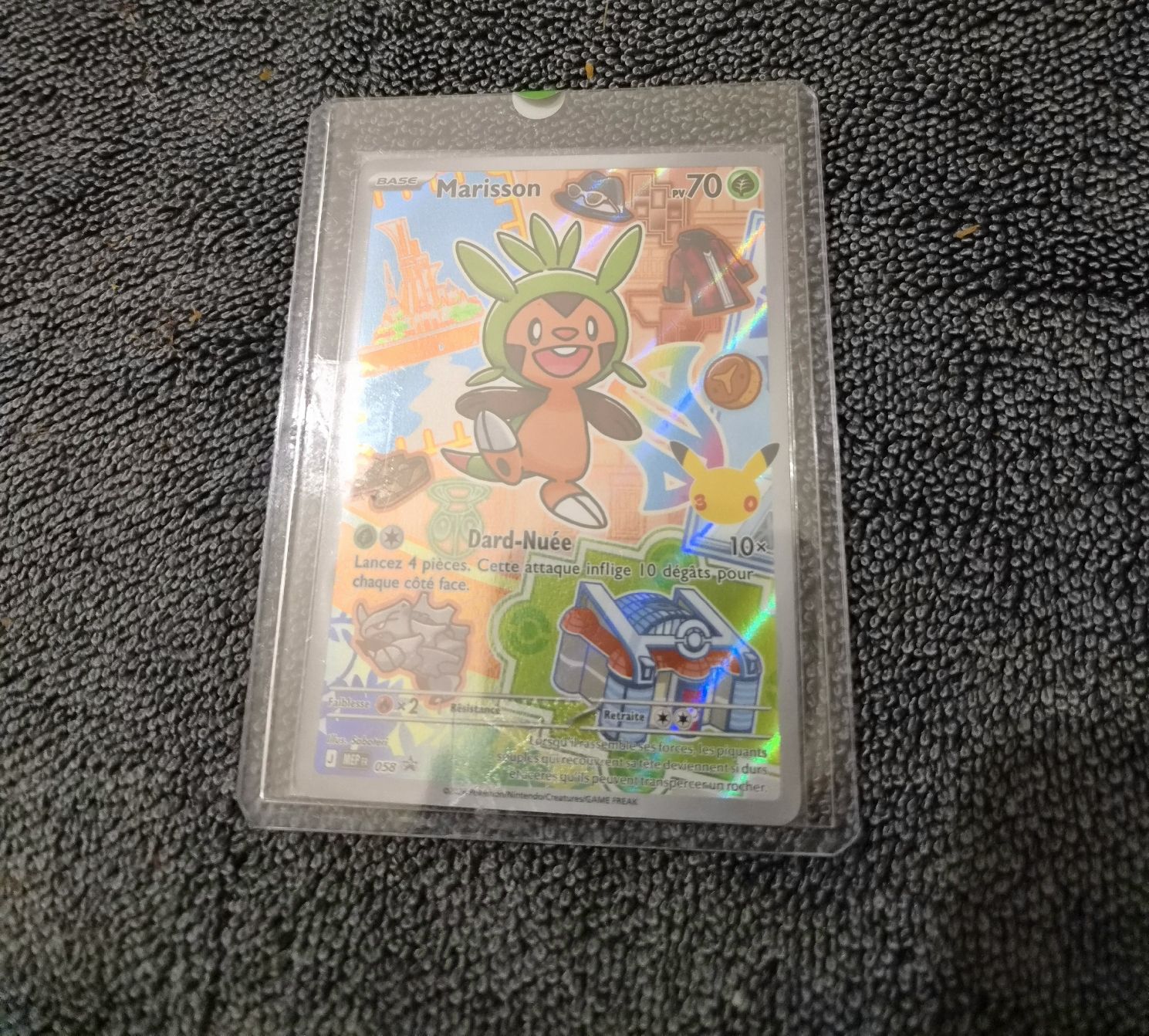 Pokémon Sammelbilder & Trading cards: Marisson 058 BlackStar Promo 30ans – Neu (gemäss Beschreibung) aus Onex von PhoenixShop