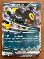 Pokemon Nachtara eX 30 Jahre (Versand gratis)