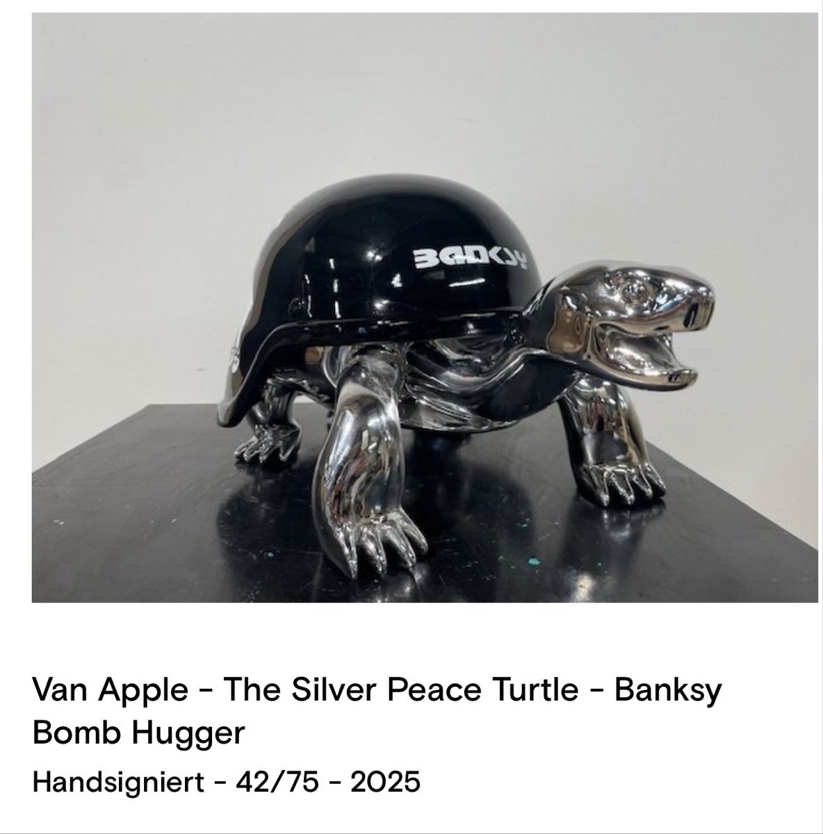 Sculture & Statue: Van Apple Turtle Skulptur Glänzend – – Nuovo (secondo la descrizione) da Basel venduto da Muchachoo 3