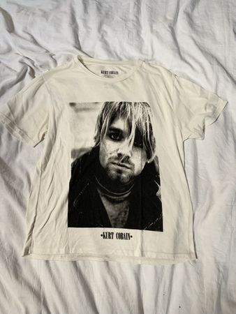 Justin bieber kurt cobain t shirt best sale