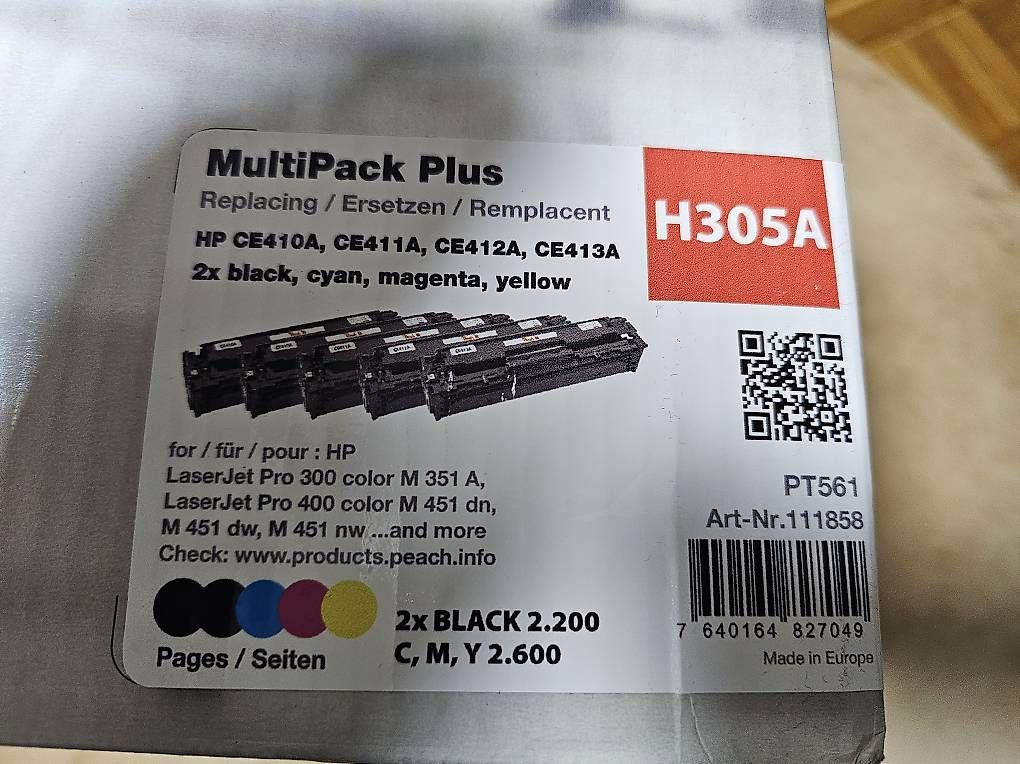 Hewlett Packard Druckerpatronen & Toner: Toner  Cartridges H305A – Gebraucht aus Thun von Plaki