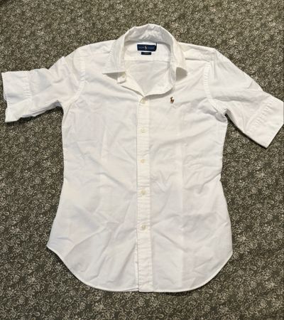 Chemise Ralph Lauren blanche, taille X S