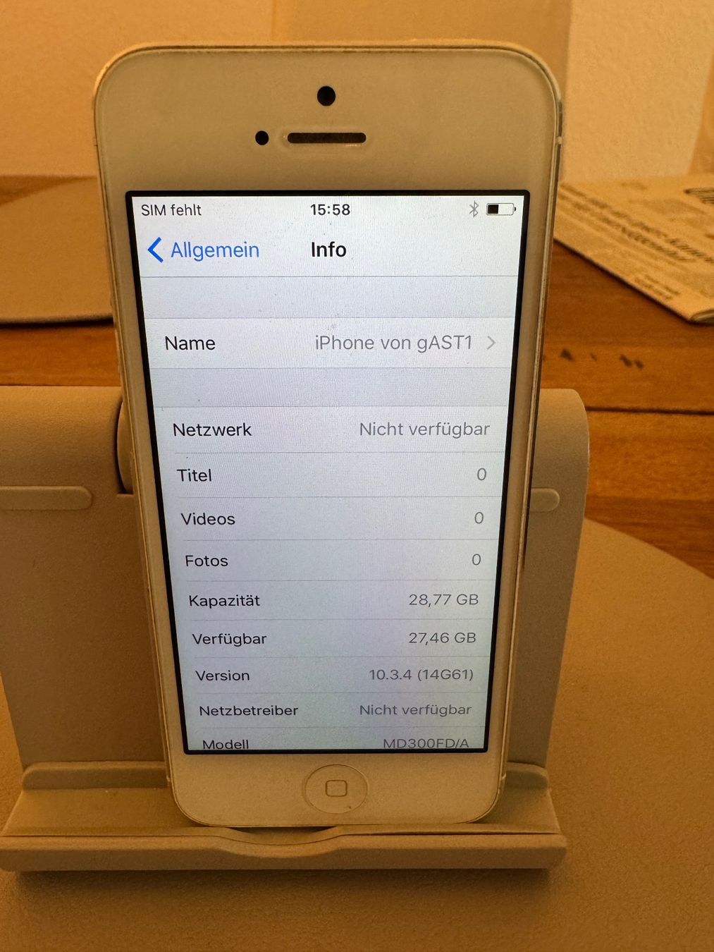 Apple Telefoni cellulari / Smartphones: iPhone 5 90% Akku Kapazität – Usato da Adliswil venduto da Busys 1