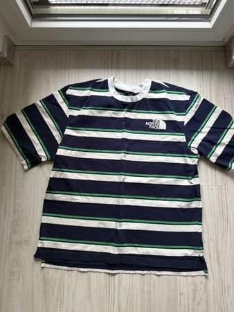 The North Face Striped Tee, Men's Large - Excellent Cond. 🔥