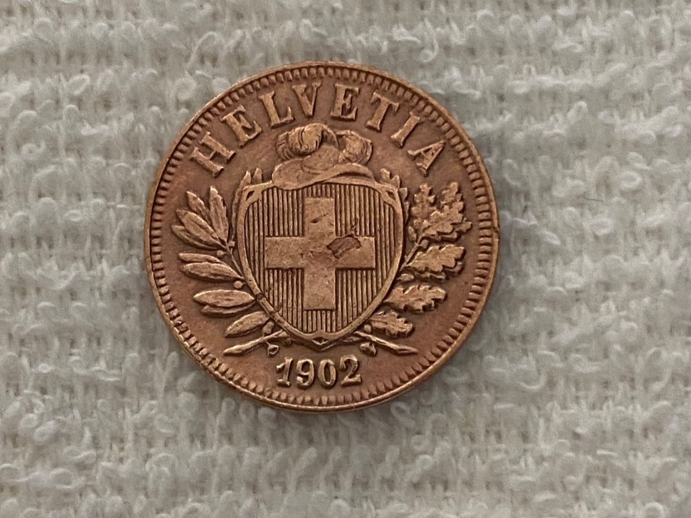 Tutti le monete: 2 centime/Rappen 1902 – Usato da Nyon venduto da Ilmi09