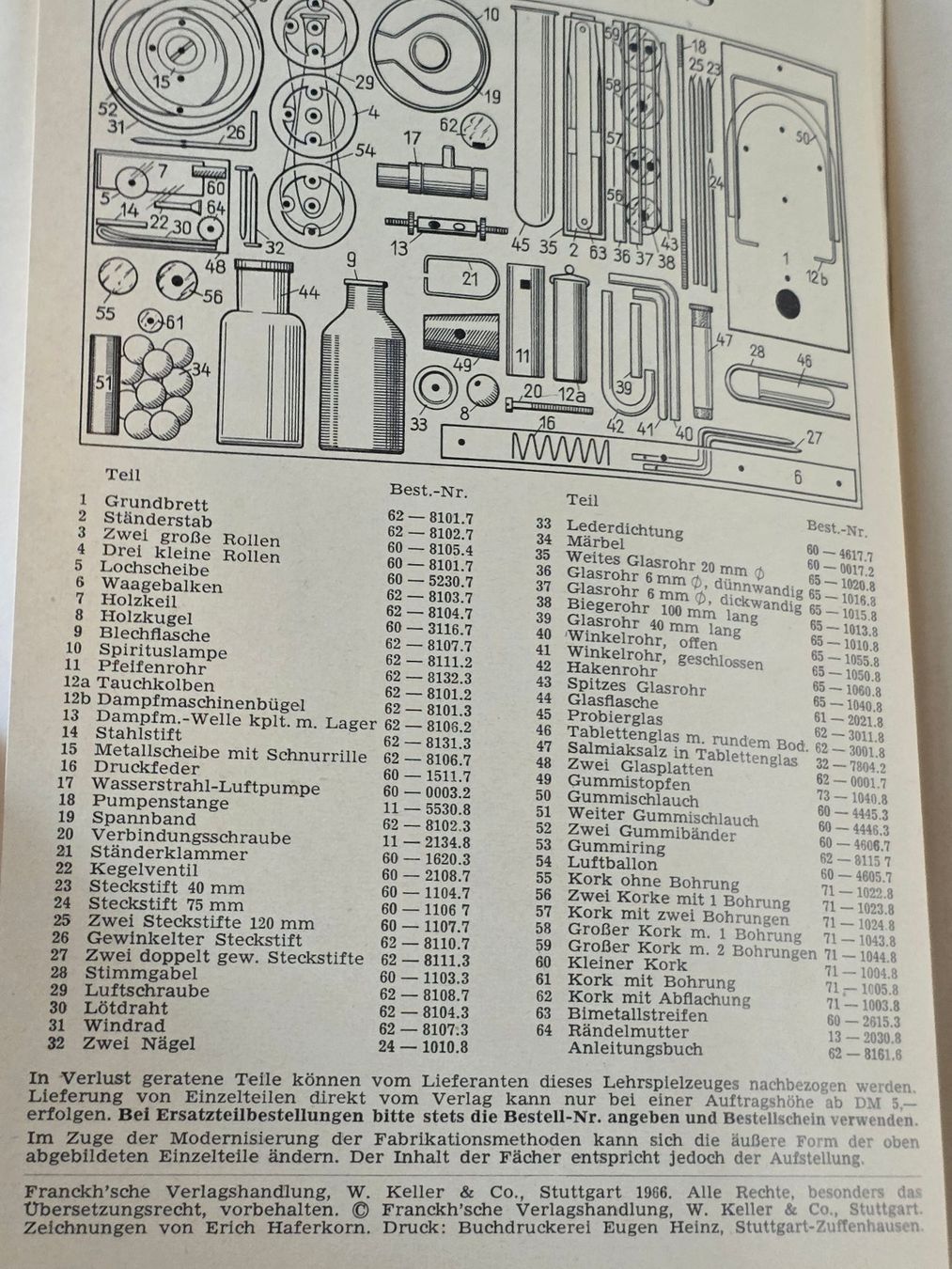 Kit di costruzioni: Kosmos Technikus Baukasten Experiment Dampfmaschine – Nuovo (secondo la descrizione) da Stein SG venduto da nxr_vzv9 5