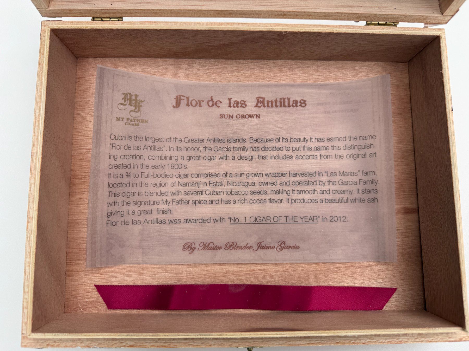 Altri Prodotti per fumatori: Schöne & elegante Zigarren-Box, Flor de las Antillas – Nuovo (secondo la descrizione) da Unterengstringen venduto da Tnovus 3