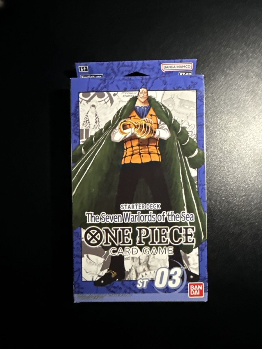 Bandai Sammelbilder & Trading cards: One Piece ST03 Pre Errata Starter Deck Seven Warlords  – Neu und originalverpackt aus Dübendorf von godpack