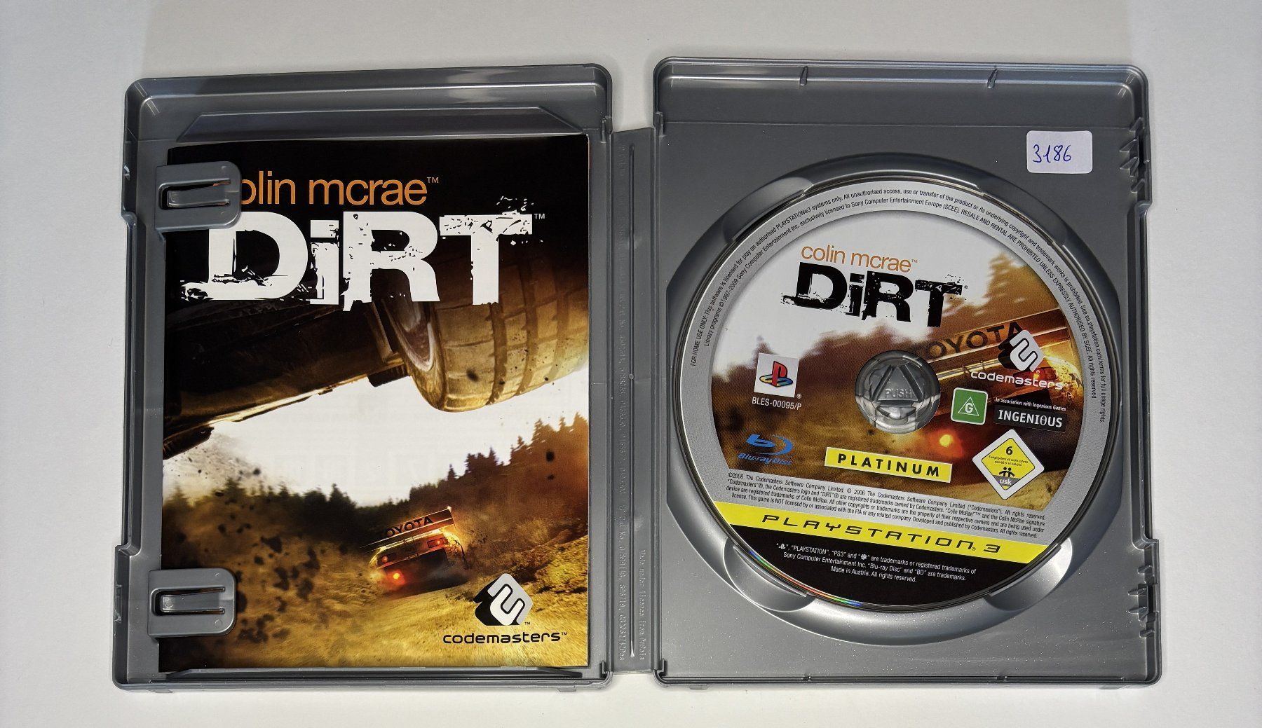 Giochi: PS3 - Colin McRae: DIRT – Usato da Allschwil venduto da Bullach 1