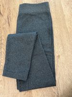 Warme Leggings dunkel / grau meliert von Chicorée Gr. L